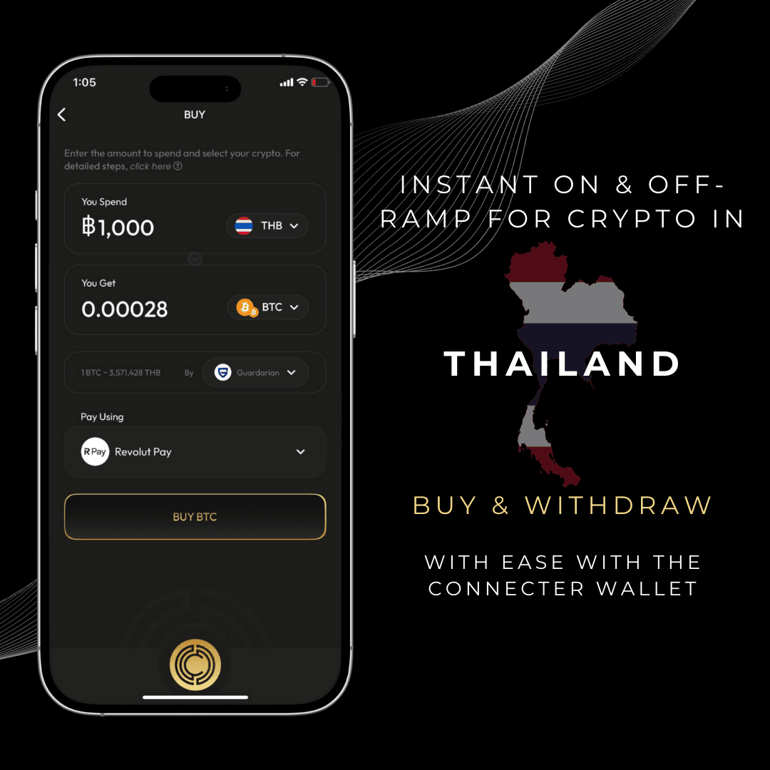 The Connecter Wallet — Buy & Sell Bitcoin, Ethereum & Cryptocurrency in Thailand