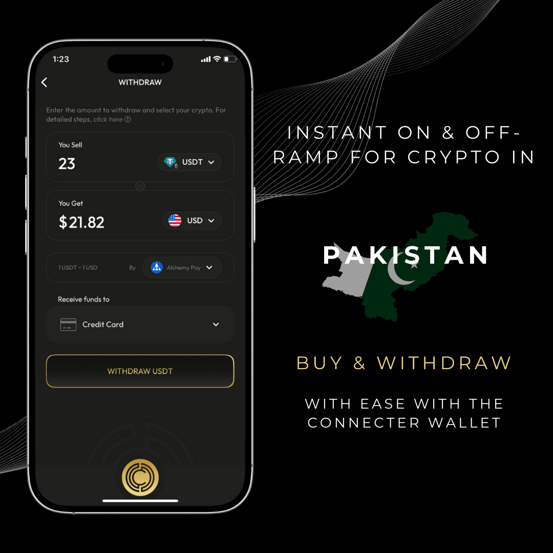 The Connecter Wallet — Buy & Sell Bitcoin, Ethereum & Cryptocurrency in Pakistan